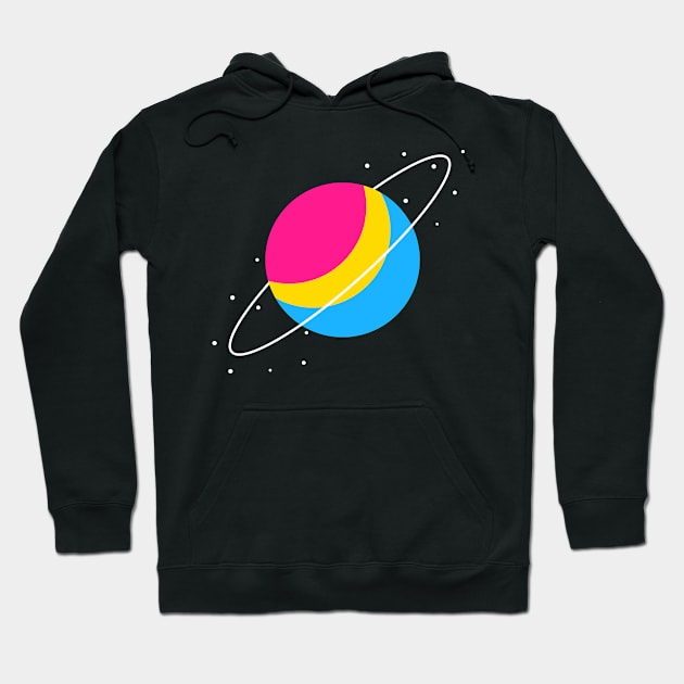 Pansexual Pride Planet Hoodie by Pridish